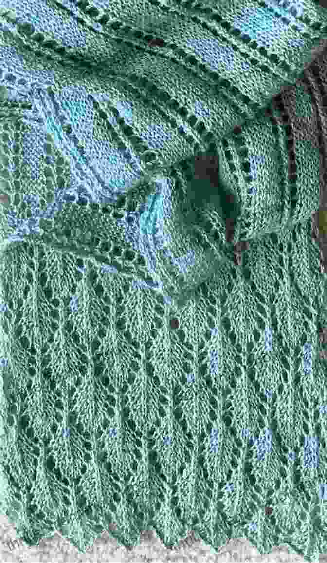 A Beginner Knitting Lace Swatch With Basic Lace Patterns Learn To Knit Lace Staci Perry