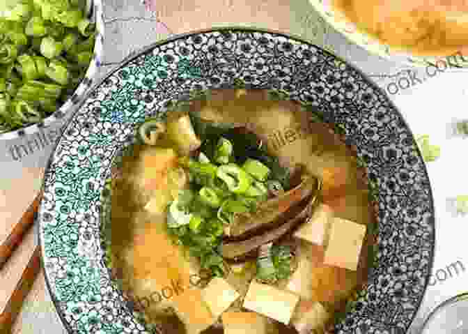 A Bowl Of Miso Soup, Rich In The Umami Flavor The Skinnytaste Cookbook: Light On Calories Big On Flavor