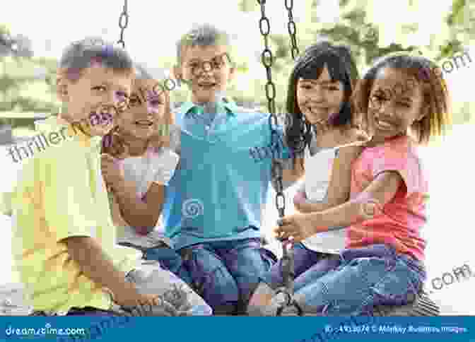 A Group Of Children Playing And Laughing Together In A Playground. Children Of Tomorrow: Guidelines For Raising Happy Children In The 21st Century