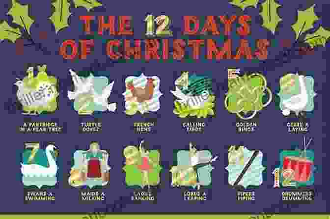 A Group Of People Dressed As The Twelve Days Of Christmas Characters Three Days Of Christmas: A Pegasus Quincy Holiday Short Story (The Pegasus Quincy Mystery Series)