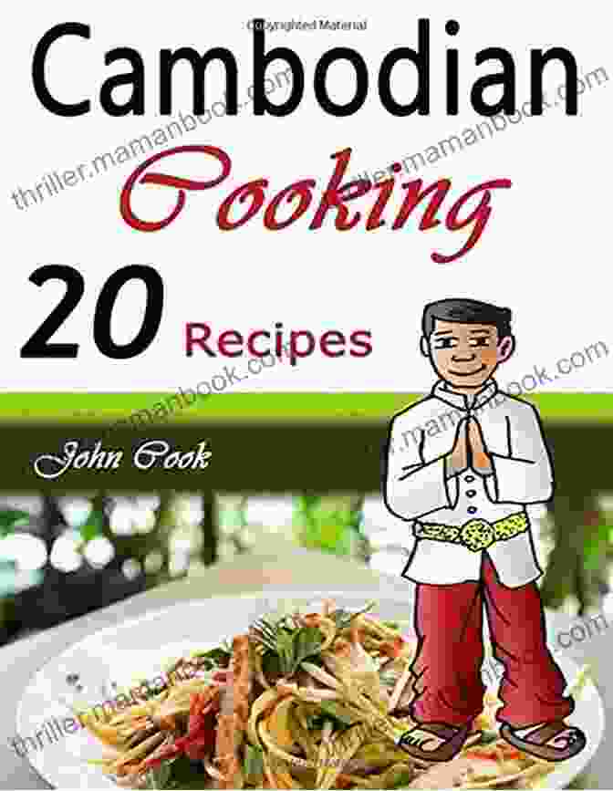 A Photo Of A Traditional Cambodian Cookbook With Vibrant Cover And Khmer Script The Recipes Of Life: Cambodian Cookbook (Chapter 1)