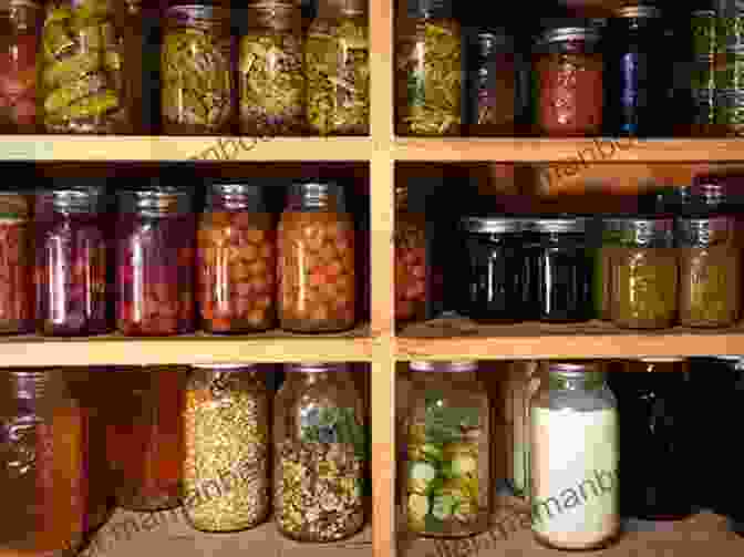 A Well Stocked Pantry With Shelves Filled With Non Perishable Foods And Emergency Supplies Stocking Your Pantry On $20 A Month