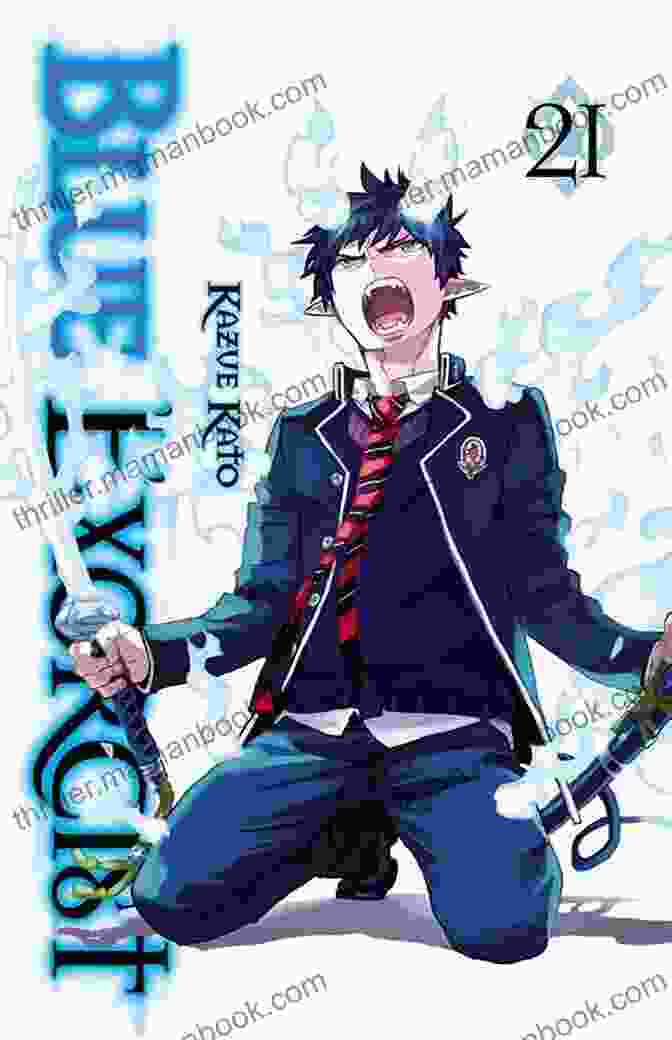 An Action Packed Scene From Blue Exorcist Vol. 1 Blue Exorcist Vol 1 Jim Cobb