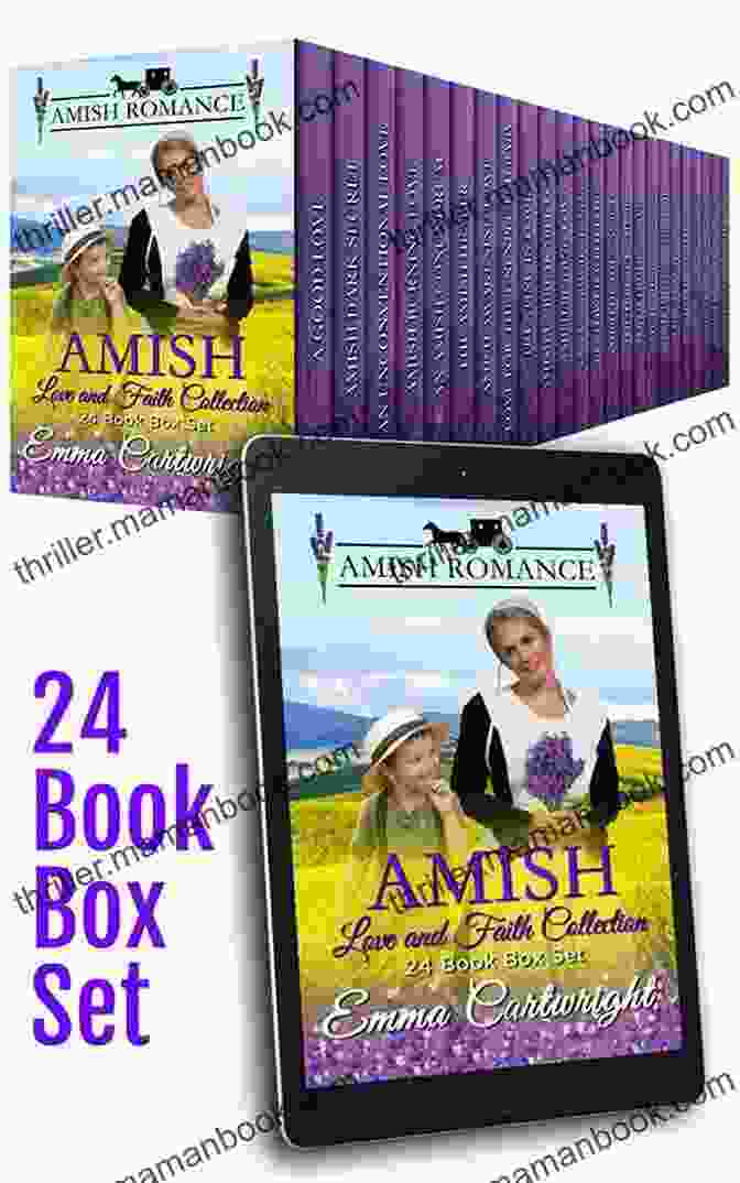 Bumper Amish Romance 24 Box Set With A Rustic Wooden Background And A Bouquet Of Wildflowers In The Foreground Amish Love And Faith Collection: Bumper Amish Romance 24 Box Set