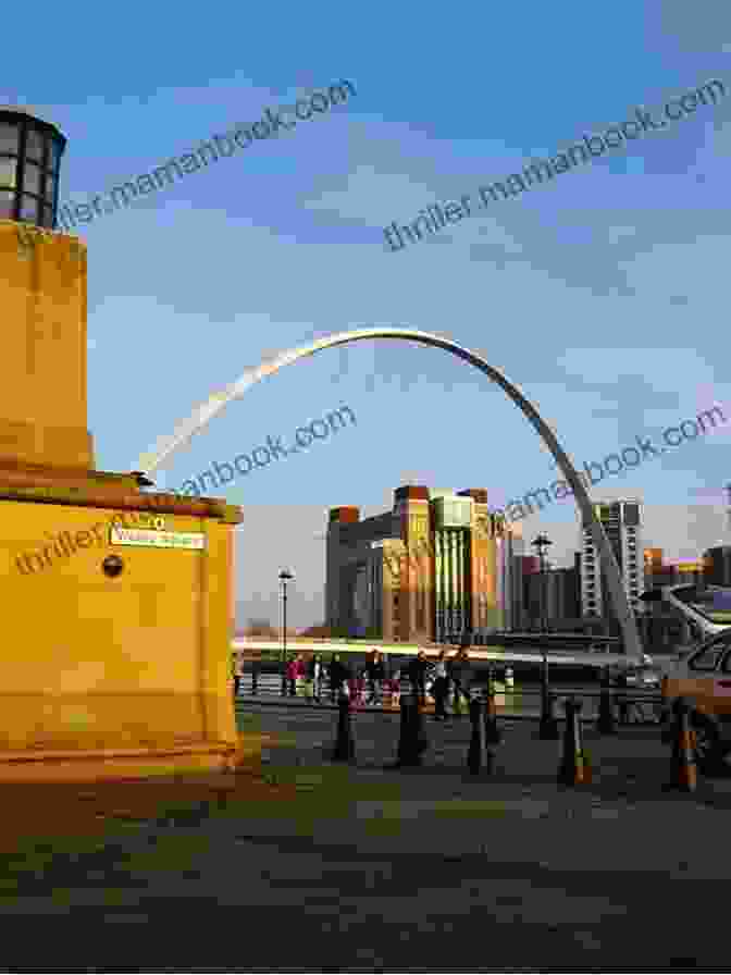 The Angel Bridge Viewed From Newcastle Quayside, With The Gateshead Millennium Bridge And Baltic Centre For Contemporary Art In The Background. The Angel S Bridge Peter E Knox