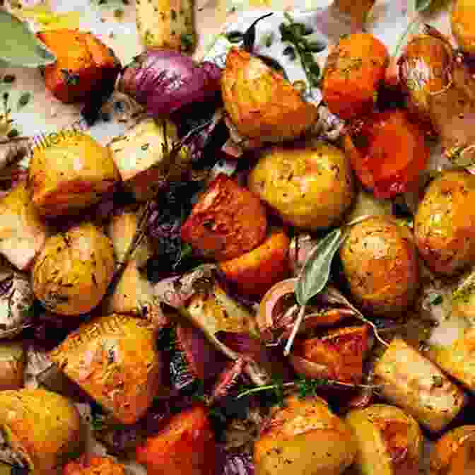 Vibrant Assortment Of Roasted Vegetables, Showcasing Their Natural Colors And Textures Skinnytaste Air Fryer Dinners: 75 Healthy Recipes For Easy Weeknight Meals: A Cookbook