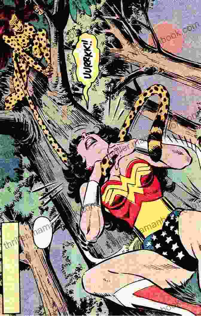 Wonder Woman Fighting The Cheetah Wonder Woman (1942 1986) #229 JL Merrow