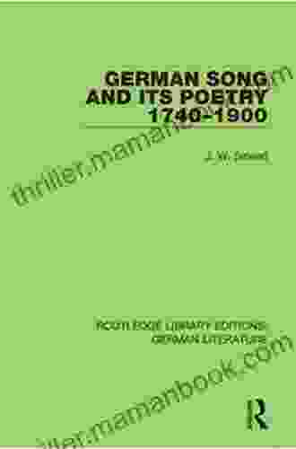 German And Song 1740 1900 (Routledge Library Editions: German Literature)