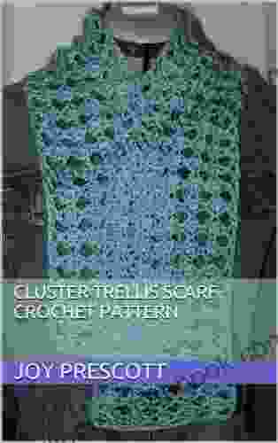 Cluster Trellis Scarf Crochet Pattern
